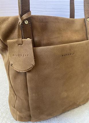 Burkely every day сумка женская из натуральной кожи