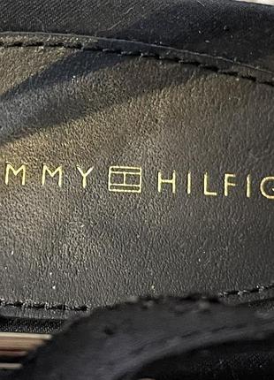 Оригинал.фирменные,стильные босоножки-эспадрильи на танкетке tommy hilfiger7 фото