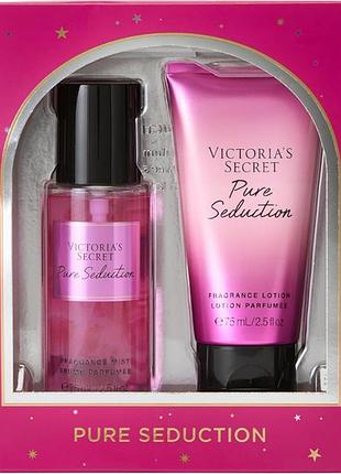Подарунковий набір victoria's secret спрей victoria's secret лосьон victoria's secret