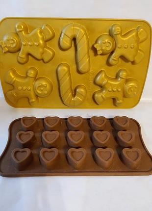 Силіконові формочки для шоколадних цукерок