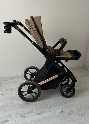 Carrello коляска універсальна carello sigma 2в1 beige