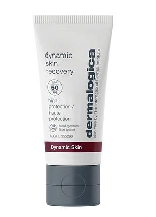 Зміцнювальний денний крем для обличчя – dermalogica dynamic skin recovery spf50, 12 мл.