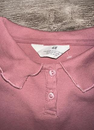 Реглан базовий в рубчик h&m 6-8 років 2