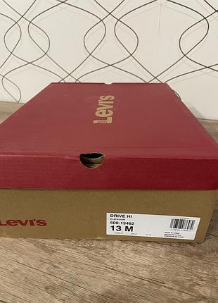 Нові снікерси levi’s . 47р 2