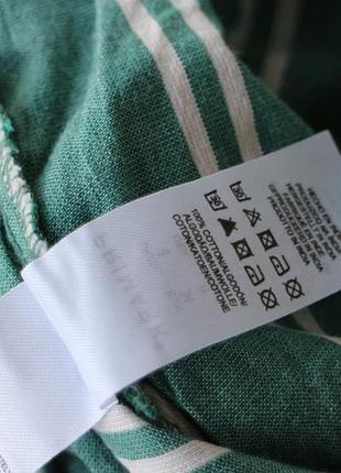 Актуальні бавовняні штани брюки в смужку літні від primark7 фото