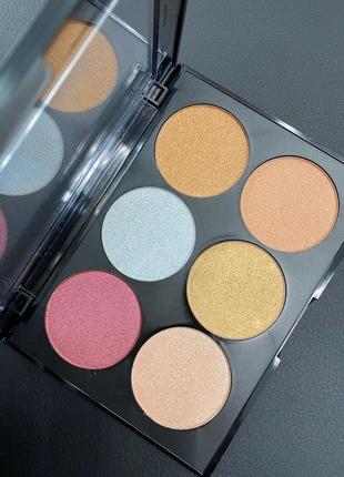 Палетка тіней пігментів sephora collection metallic pigment palette