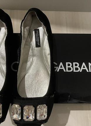 Стильні та нарядні балетки dolce&gabbana