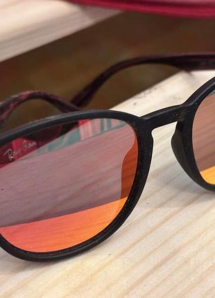 Окуляри сонцезахисні ray ban жовтогарячий