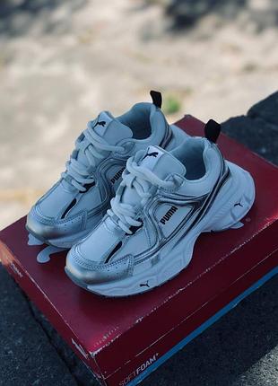 Женские кроссовки puma белые кожаные кроссовки пума жіночі кросівки пума