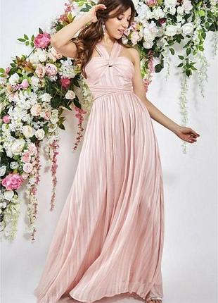 Ніжна випускна вечірня сукня трансформер l xl