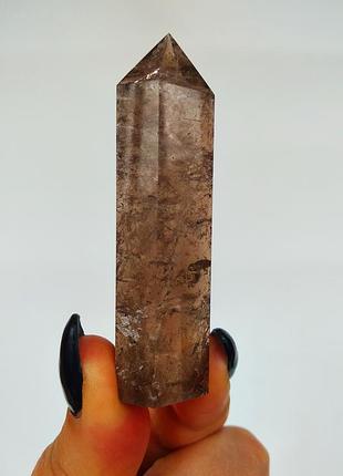 Кристал з натурального каменю димчастий кварц ( раухтопаз )