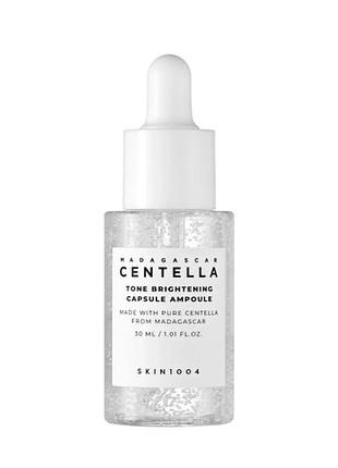skin1004 madagascar centella hyalu-cica blue serum - сироватка для сяйва шкіри - 30ml