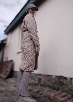 Пальто stimma бежеве