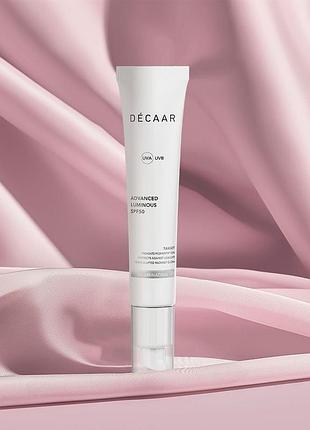 Advanced luminous spf-50 decaar - крем для сяяння обличчя спф-50 декар