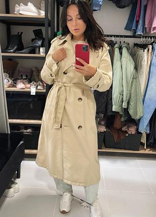 Тренч zara stradivarius bershka mango