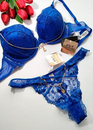 85с/xl, красивий новий комплект нижньої білизни viva couture