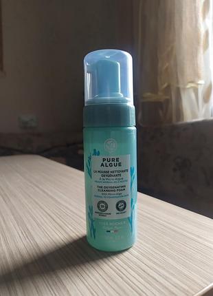 Пінка мус для очищення обличчя yves rocher