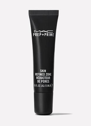 Основа праймер для обличчя mac prep+prime skin refined zone. 15 ml. оригінал. нова