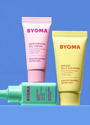 Набор для лица byoma clarifying kit so clear set