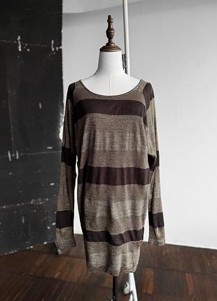 Miss sixty womens premium short dress made in italy жіноча, коротка сукня з шовку в смужку