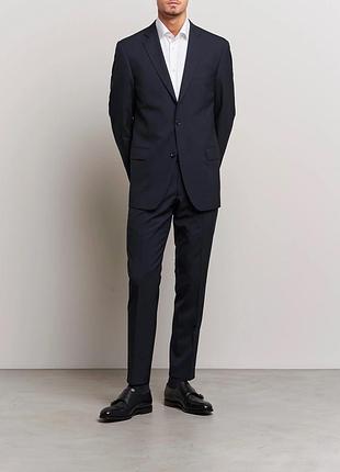 Oscar jacobson premium suit blazer pants оригінальний, чоловічий, елегантний, синій костюм