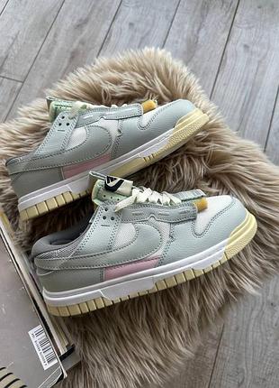 Женские кроссовки nike dunk low jumbo mint foam