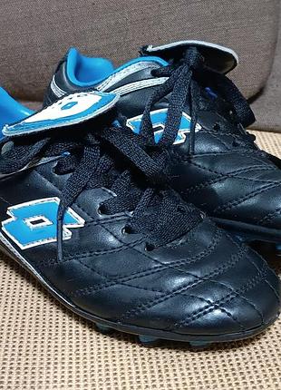 Бутсы футбольные детские lotto/ сороконожки для футбола lotto - 32 размер