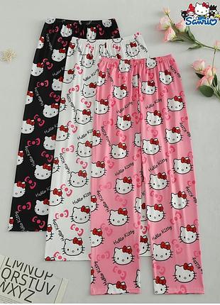 Штаны тонкие hello kitty хелоу китти
