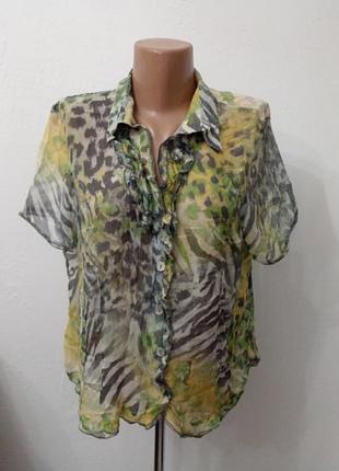 Красивая блуза натуральный шелк