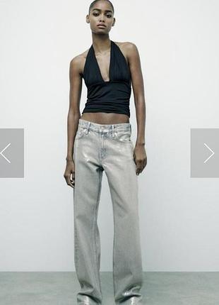 Джинси з напиленням zara, розмір 36