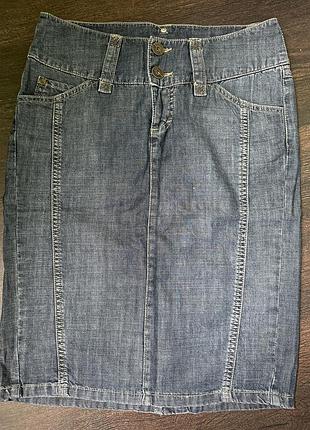 Джинсова спідниця р.27