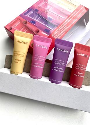 Мініатюра бальзаму для губ laneige lip glowy balm 5 g