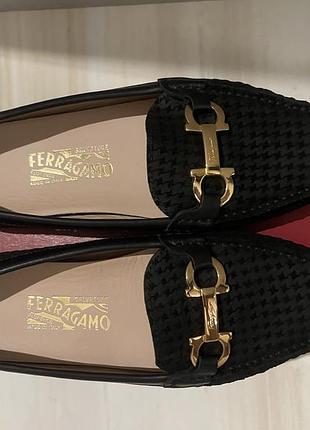 Стильні нові мокасини BACKPACK salvatore ferragamo3 фото