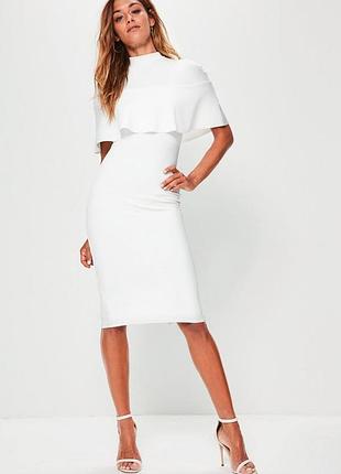 Біле міді плаття
