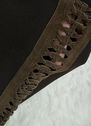 Бпюки стрейч коричневі 2