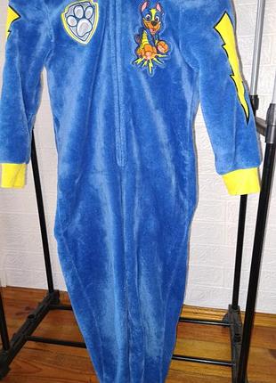 Теплая пижама кегуруме щенячий патруль костюм гонка