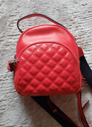 Кожаный рюкзачок.