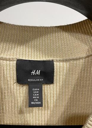 Жилет жилетка h&m бежева молочна2 фото