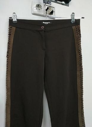 Бпюки стрейч коричневі 4