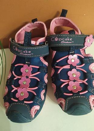 Сандали детские для девочек размер 27, cupcake couture