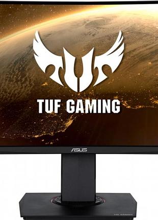 Ігровий монітор asus tuf gaming vg24v вигнутий новий