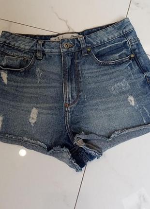 Джинсовые шорты denim co,38р