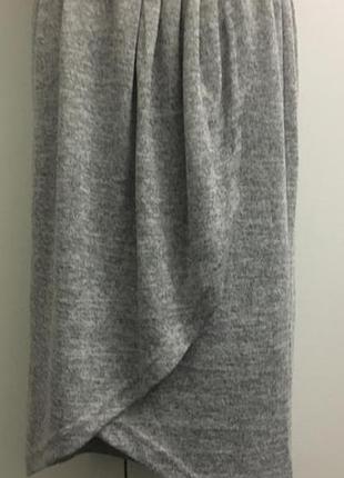 Юбка трикотаж на запах