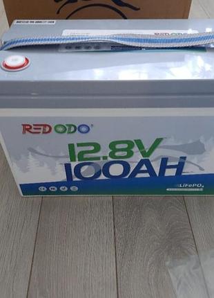 Новий акумулятор redodo 12.8v 100ah lifepo4 — автономне живлення для дому