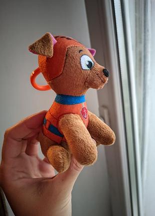 Игрушка собака брелок мягкая маленькая nickelodeon щенячий патруль щенок