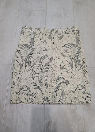 Трикотажна фактурна спідничка