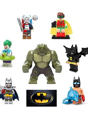 Набор фигурок бетмен 7 шт супергерои dc batman