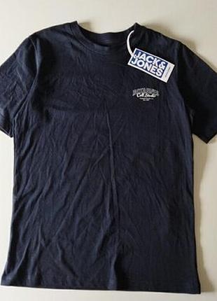 Футболка синяя jack &amp; jones 152р.