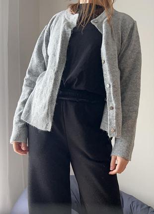Кардиган сірий