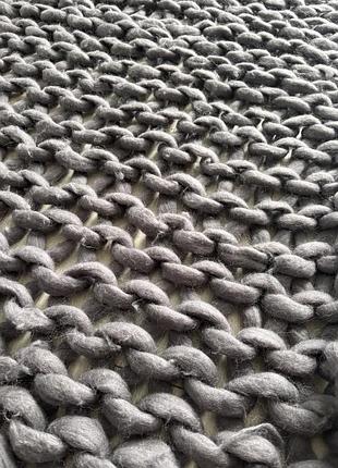 Плед із вовни мериноса 210 на 80 см